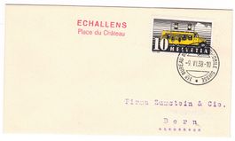 Lettre de Echallens BPA A152 pour Bern le 9.VI.38