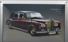 Blechschild-ROLLS ROYCE PHANTOM VI 1980