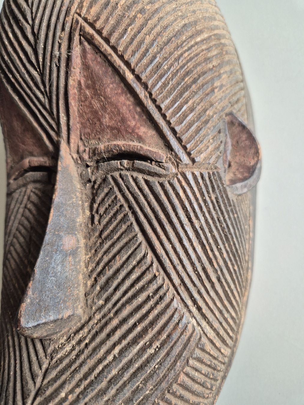 Internationale Kunst: Masque songye Congo art tribal primitif Afrique Africain – Gebraucht aus Tramelan von La_mine_d_art 2
