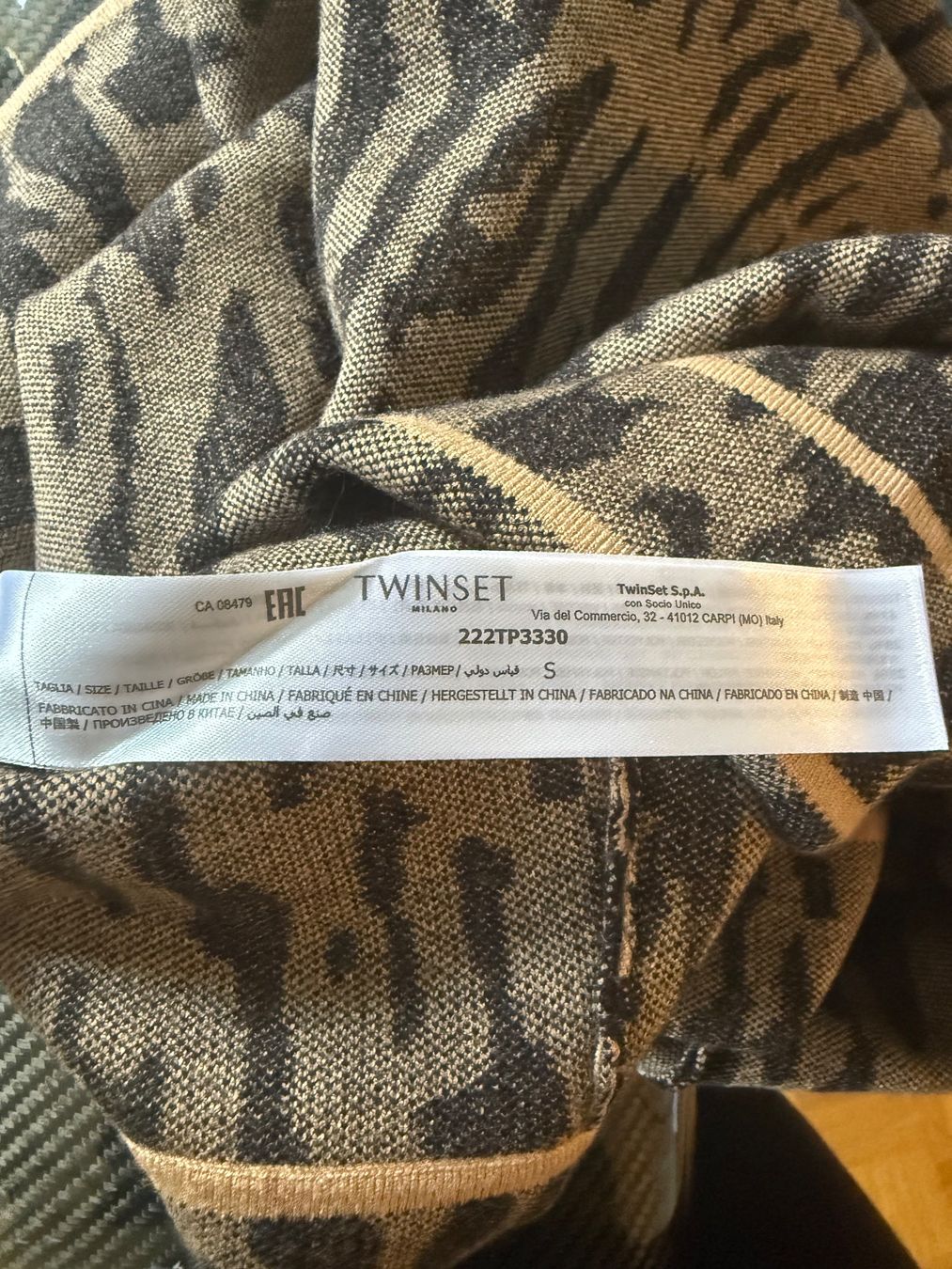 Twinset Vestiti: Elegantes Twinset Strickkleid mit Tiermuster, Gr. S – Nuovo (secondo la descrizione) da Kreuzlingen venduto da jen_5ktx 2