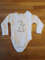 Smile Babybody Langarm Gr. 86/92 mit Reh