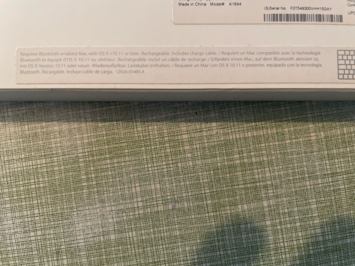 Apple Tastiere: Apple Tastatur Magic Keyboard – Usato da Bern venduto da man_l89k 3