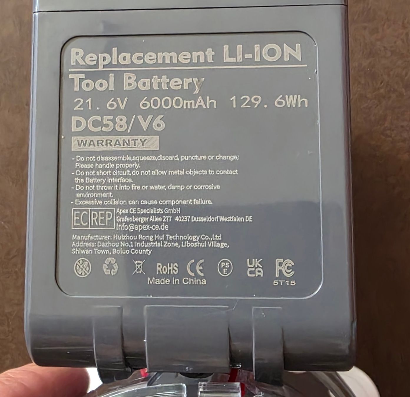 Dyson Aspirapolveri & Accessori: Refresh Dyson Staubsauger neuer Akku neuer Filter – Usato da Stein SG venduto da nxr_vzv9 3