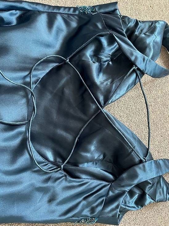 Kleider: MODISSA GLAM Elegantes Abendkleid Gr 38- 40 Blau – Gebraucht aus Riehen von Kami2005 4