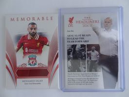 FUTERA Liverpool Club Live Mo Salah Relic & Arne Slot
