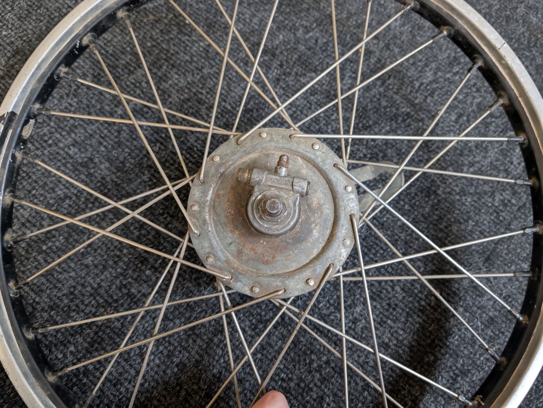 Weinmann Cerchioni: Sachs 17 Zoll Vorderrad – Usato da Mellingen venduto da Mech-Service 3