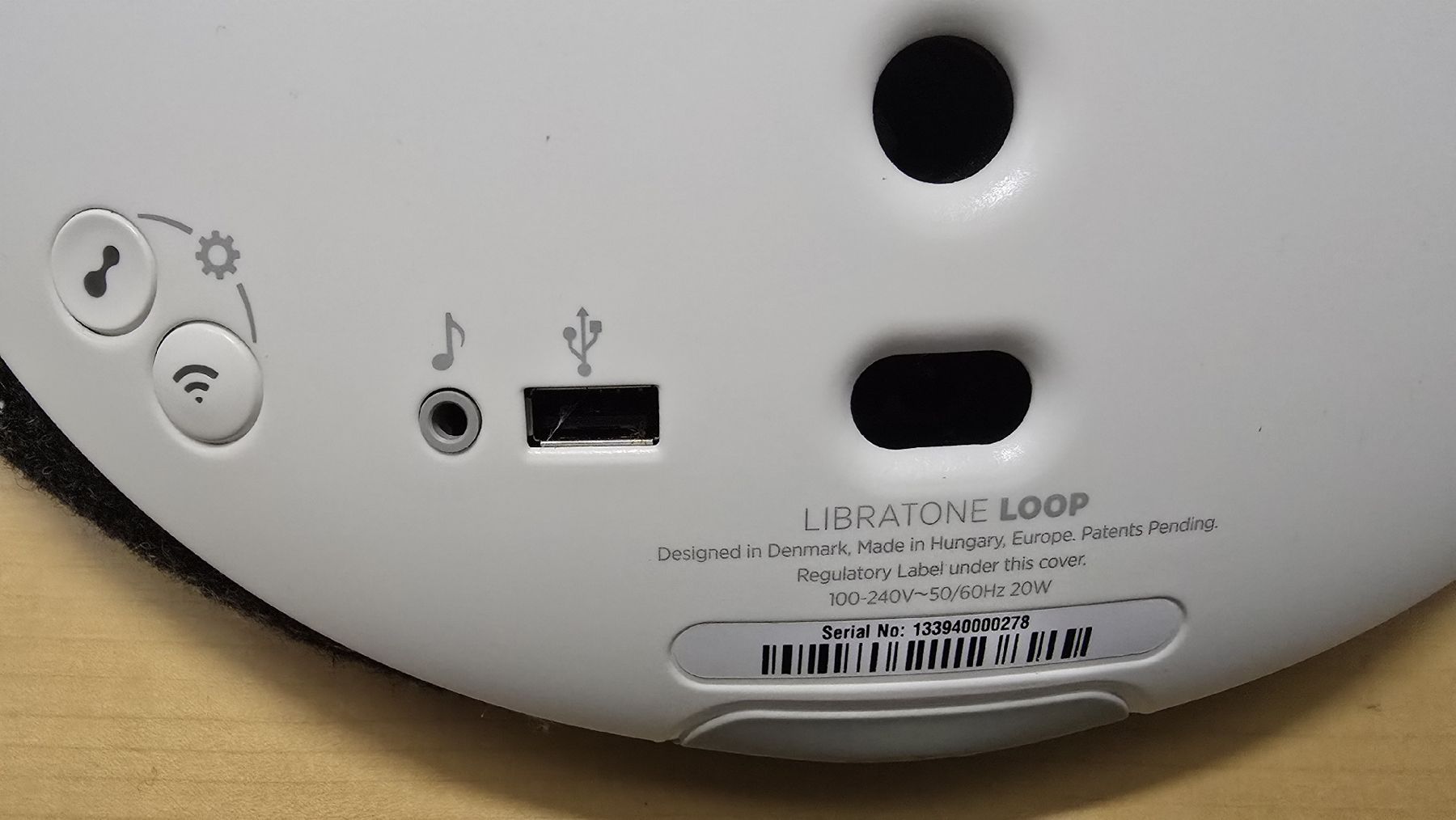 Libratone Lautsprecher: Enceinte Libratone Loop, noire, 1ère génération – Gebraucht aus Bulle von lapoya 3