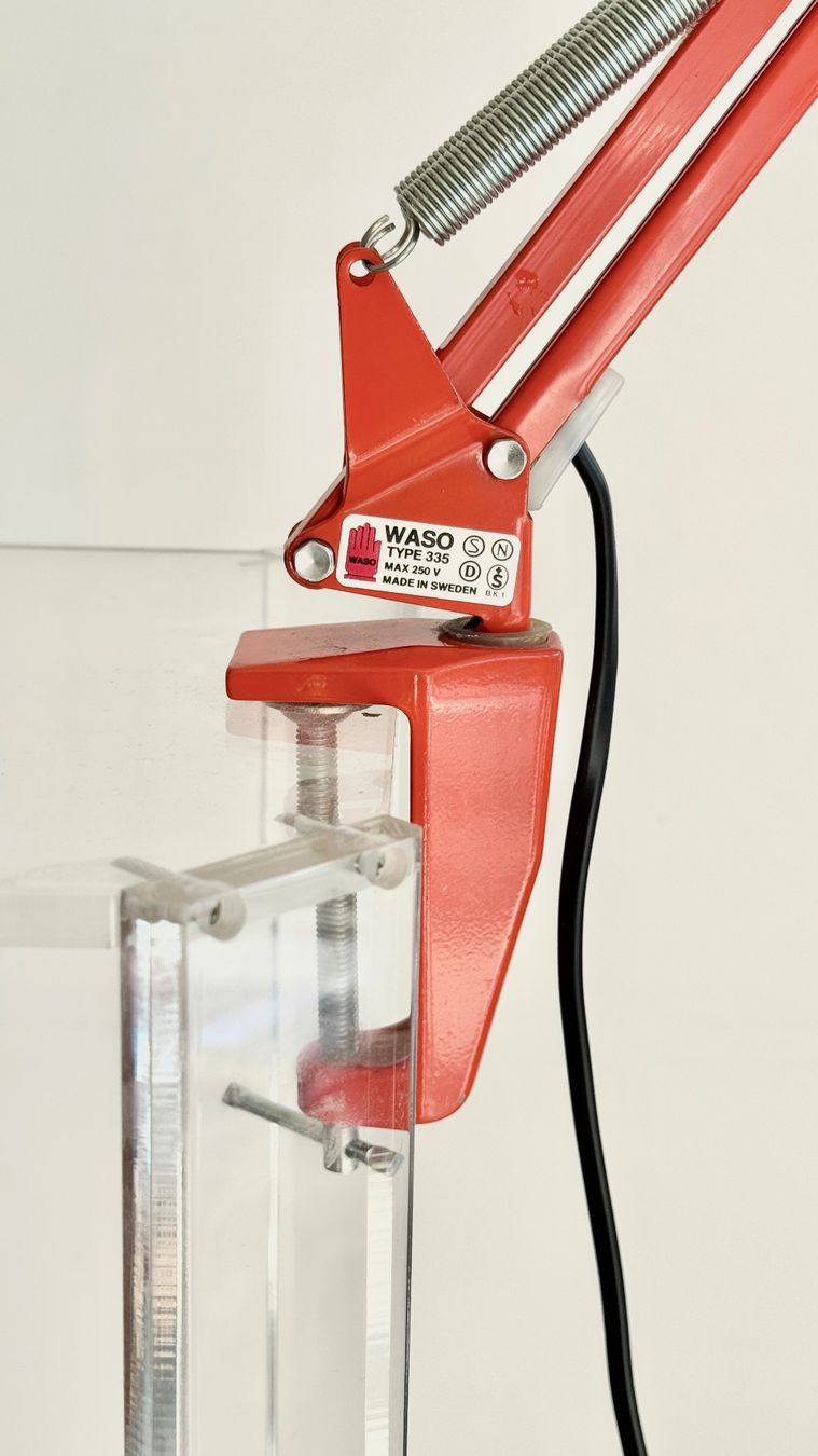 Lampen: Waso Sweden Vintage Architects Lamp – Gebraucht aus Basel von Clooney 4