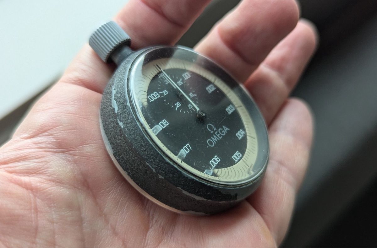 Omega Uhren: Seltene Omega StoppUhr – Gebraucht aus Embrach von Tom1717 2