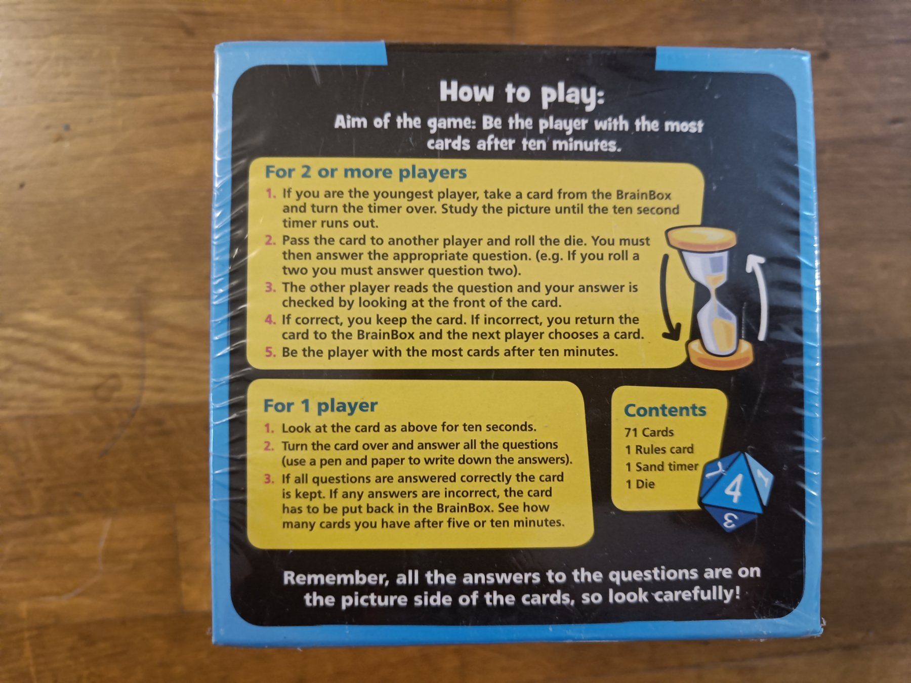 Giochi: NEU! BrainBox The World - 2021 Englisch – Nuovo e nell'imballaggio originale da Münsingen venduto da inc_nyh8 2