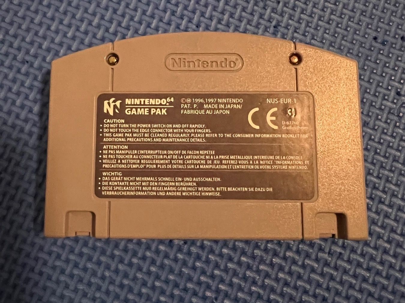Nintendo Giochi: F-1 World Grad Prix Nintendo 64 / N64 – Usato da Gossau SG venduto da schlitzerdemon 1