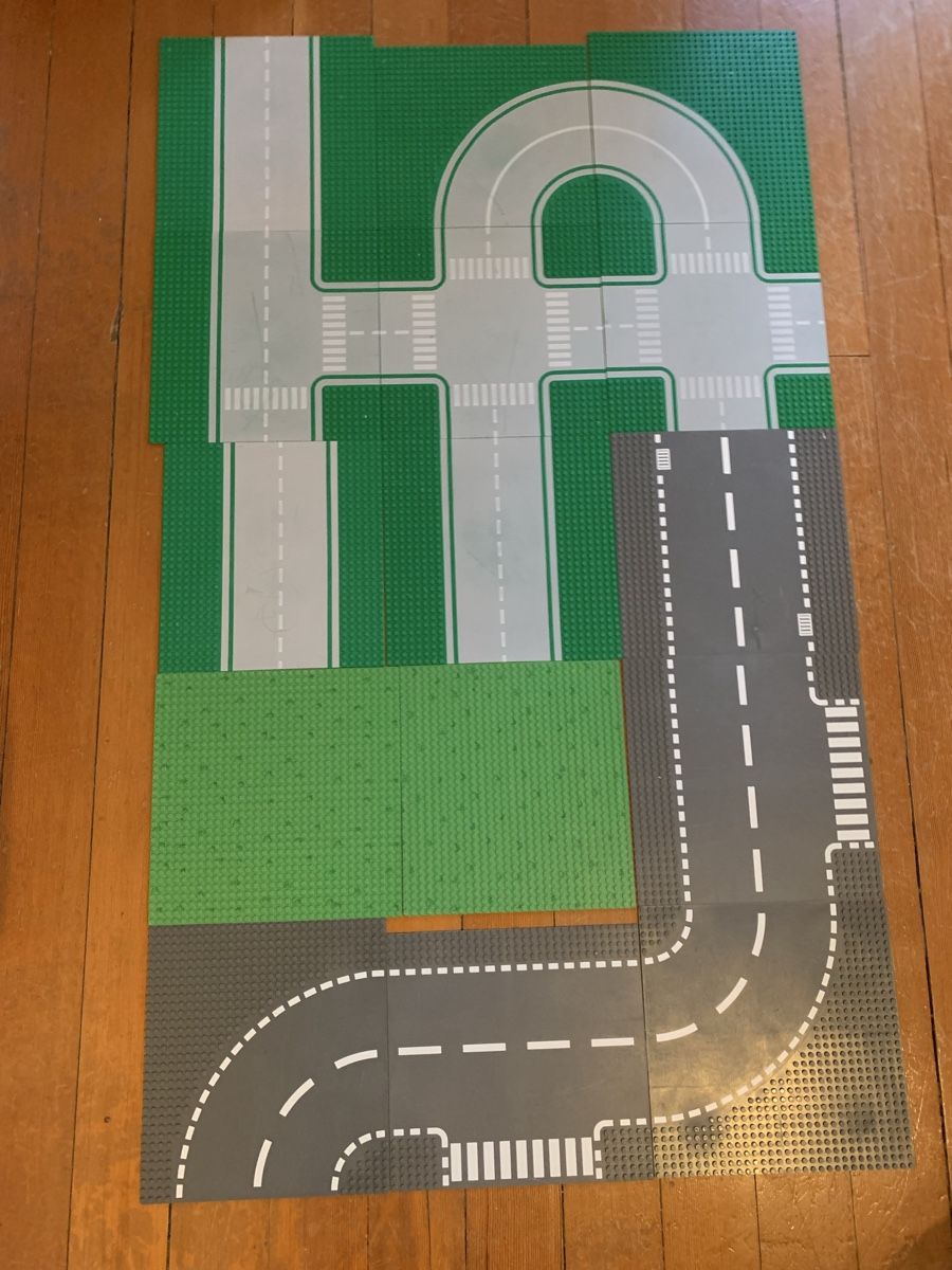 Lego Kit di costruzioni: Lego City 15 plaques route Platten – Difettoso da Montpreveyres venduto da Maleagant