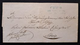 Kleiner Rath Graubünden nach Schwyz 1834