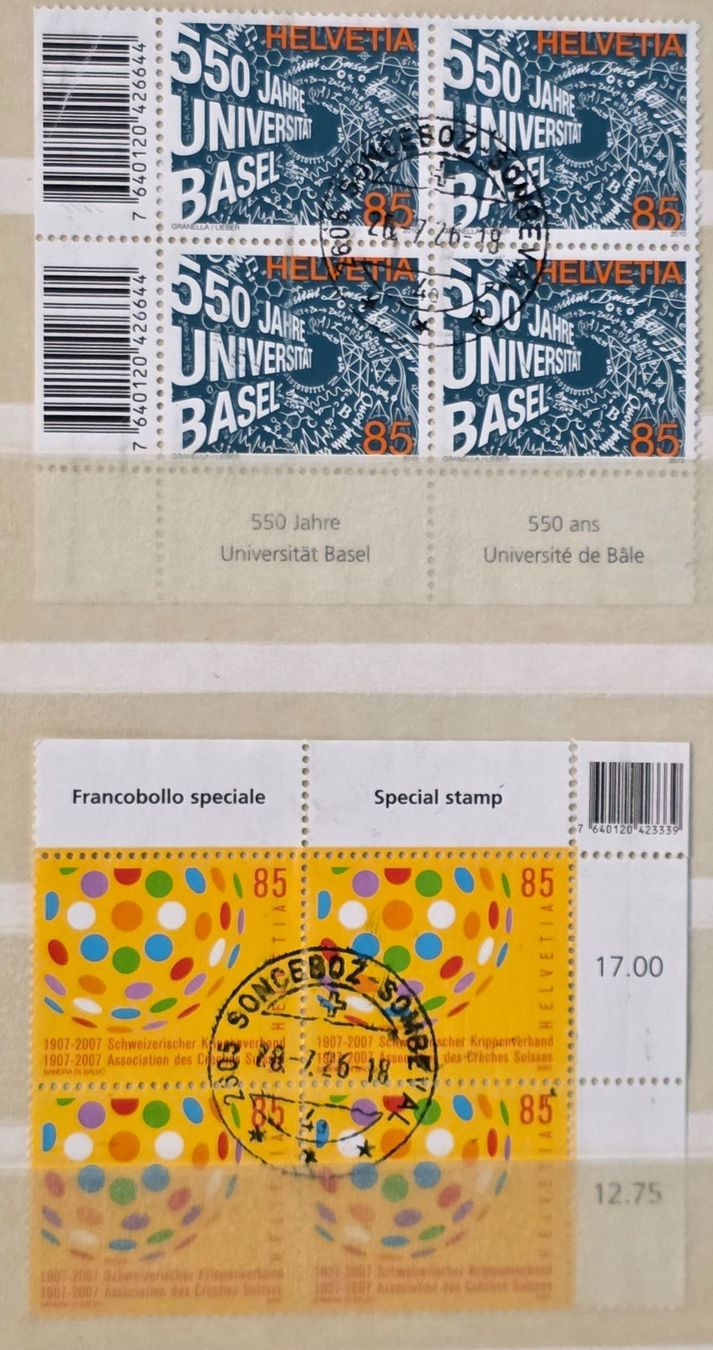 Tutti i francobolli: Schweiz Lotto – Usato da Rohrbach venduto da lod_m58r 1