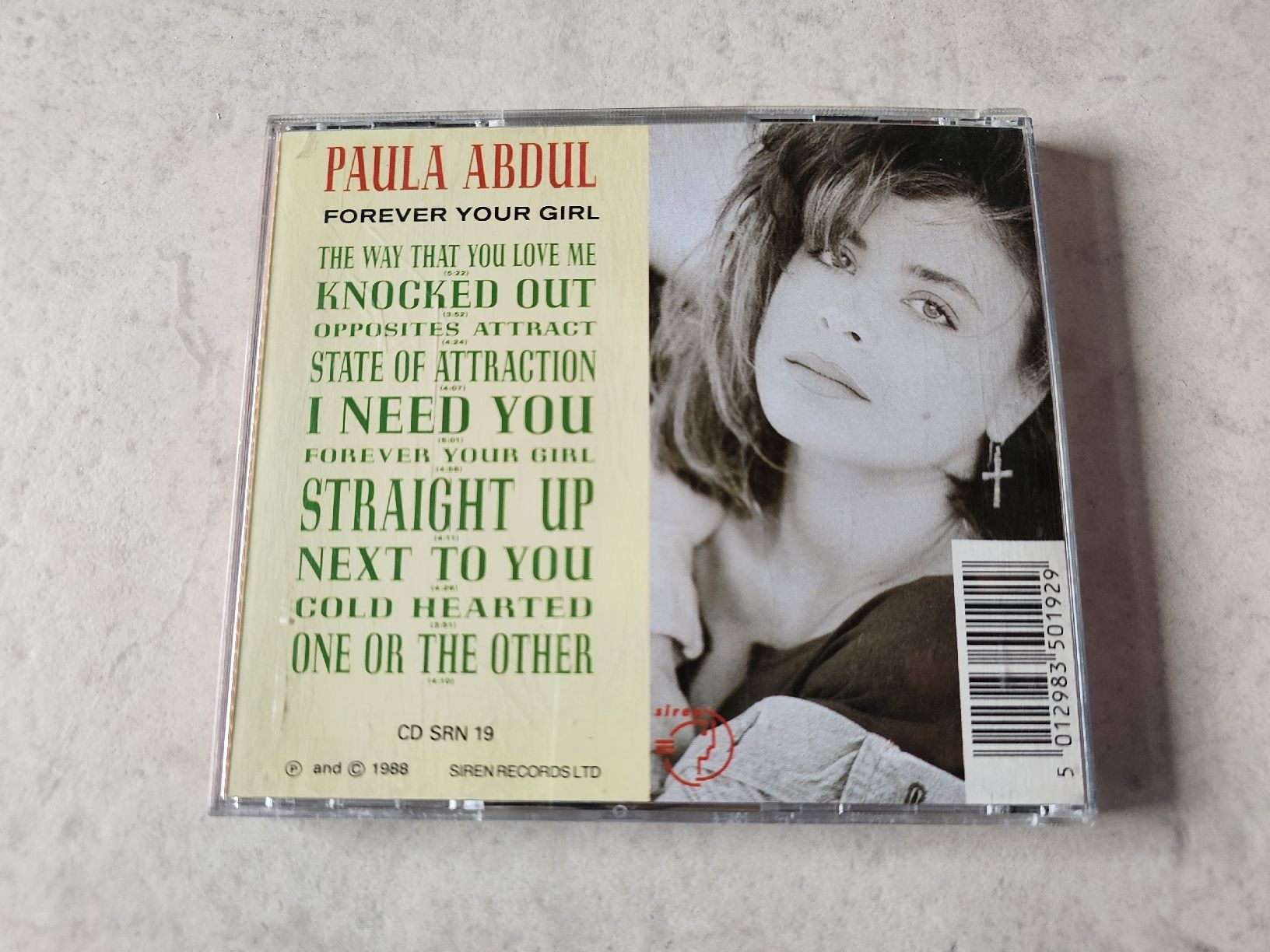 CD: Paula Abdul  -  Forever Your Girl – Usato da Schneisingen venduto da backstore24 1