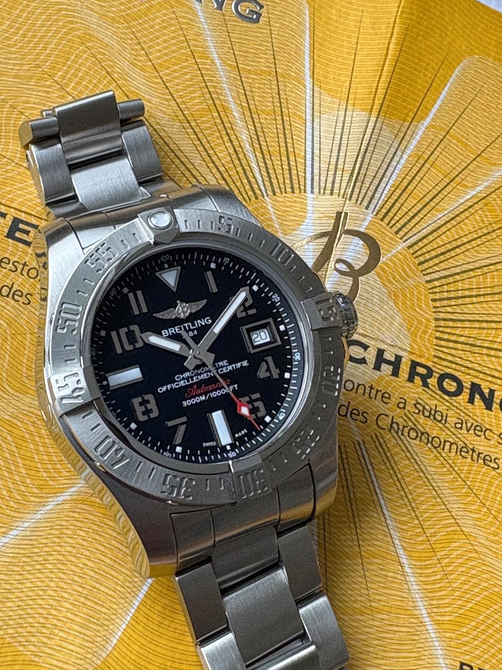 Breitling Uhren: BREITLING Avenger Seawolf II 3000M – Gebraucht aus Birsfelden von Mynos 4