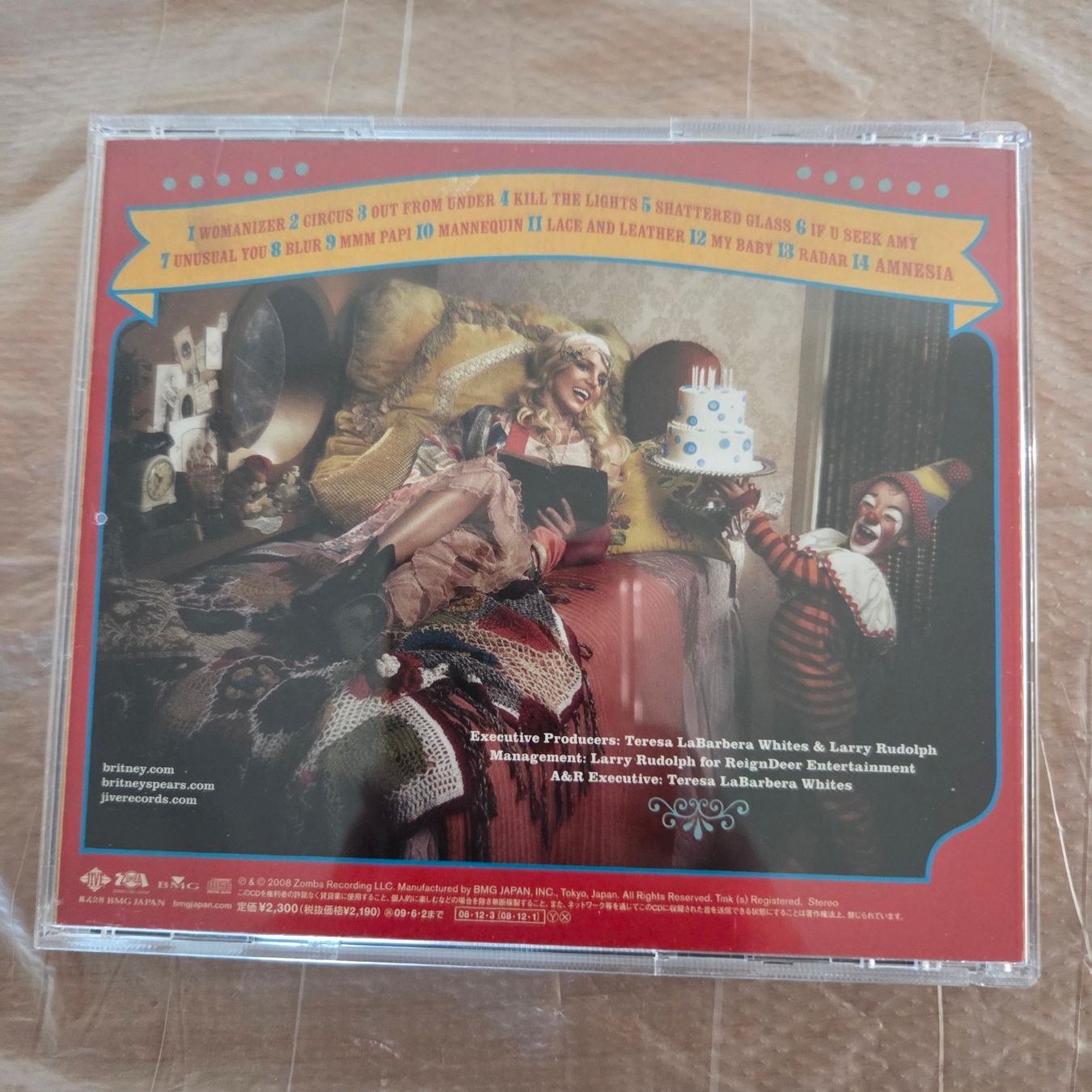 CD: Britney Spears - Circus - CD - Japan CD Bonus + OBI – Nuovo (secondo la descrizione) da Olten venduto da clayrout 1