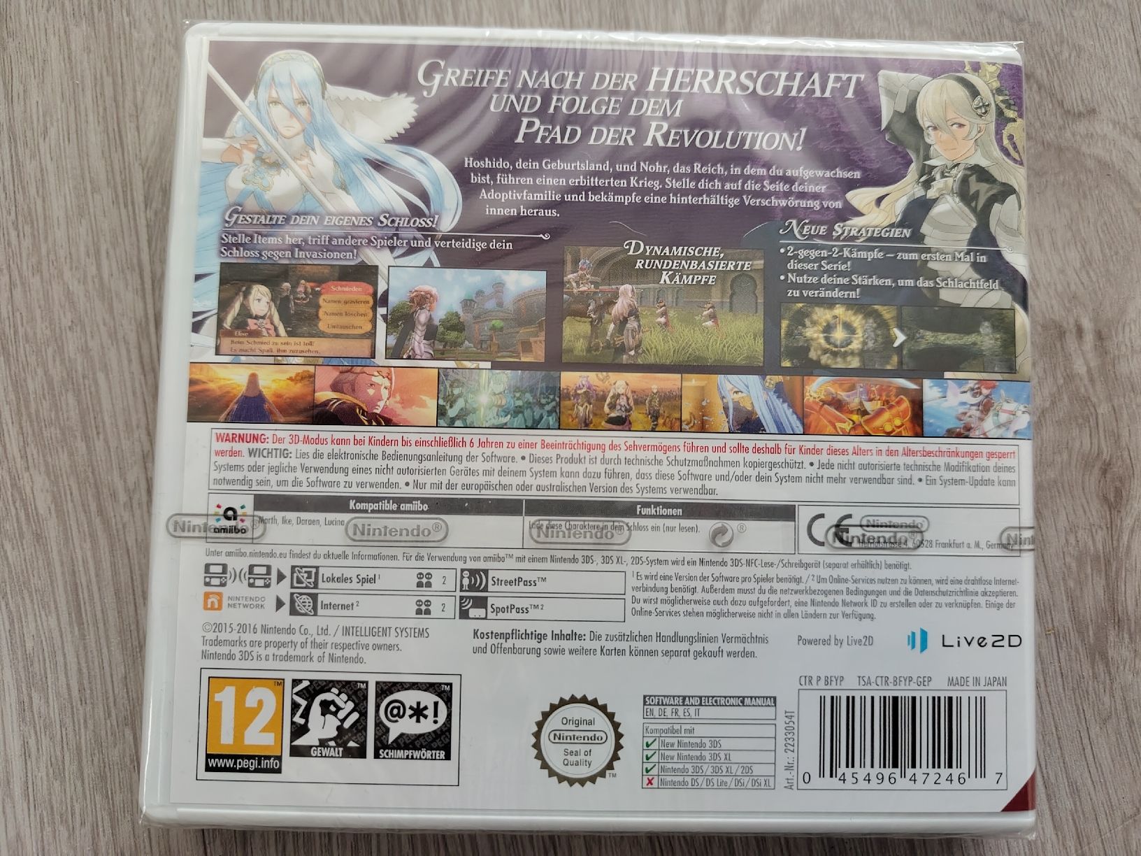 Spiele: Fire Emblem Fates: Herrschaft 3DS Neu Sealed – Neu und originalverpackt aus Schachen LU von retrogamer 1