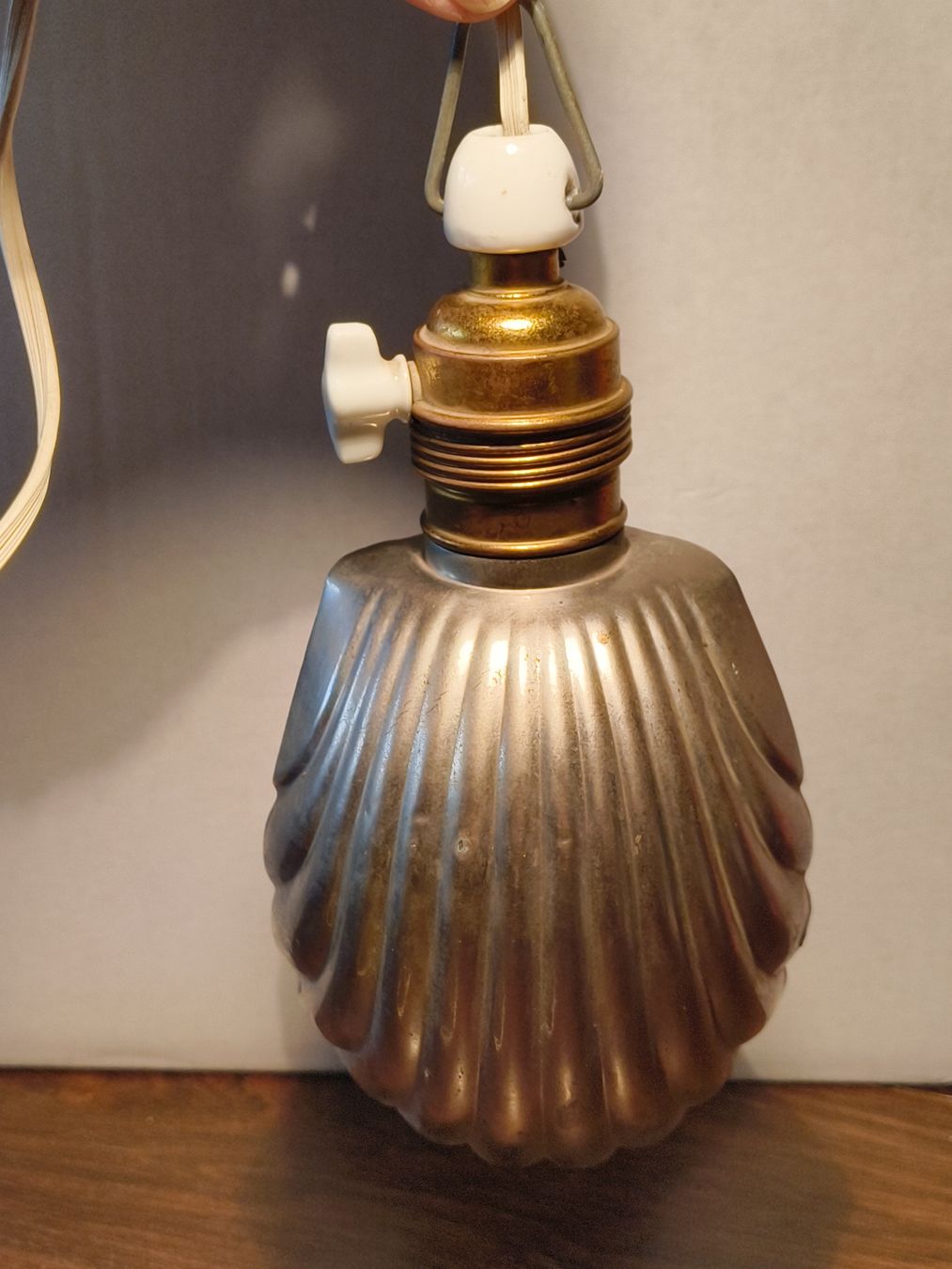 Lampade: Muschelllampe Art Deco – Usato da stettlen venduto da VintageBern_ch 9