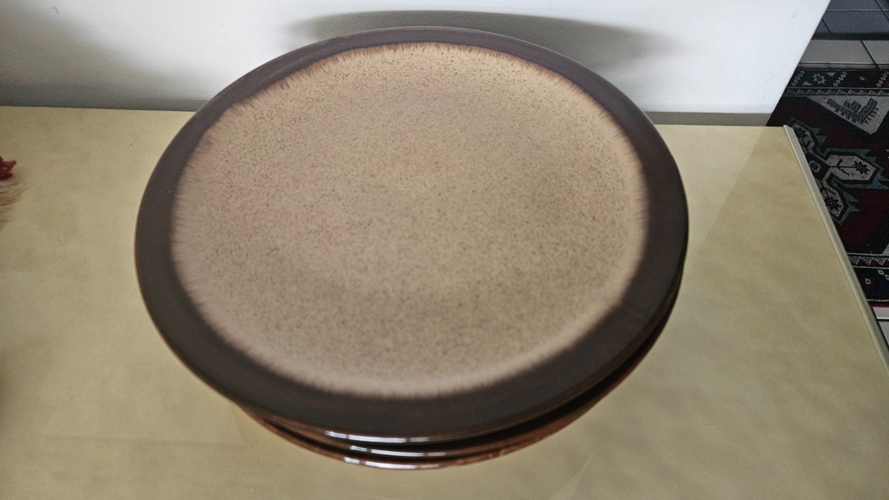 Geschirrsets: 4 piatti piani Grés Oxford – Gebraucht aus Melano von H-Sara