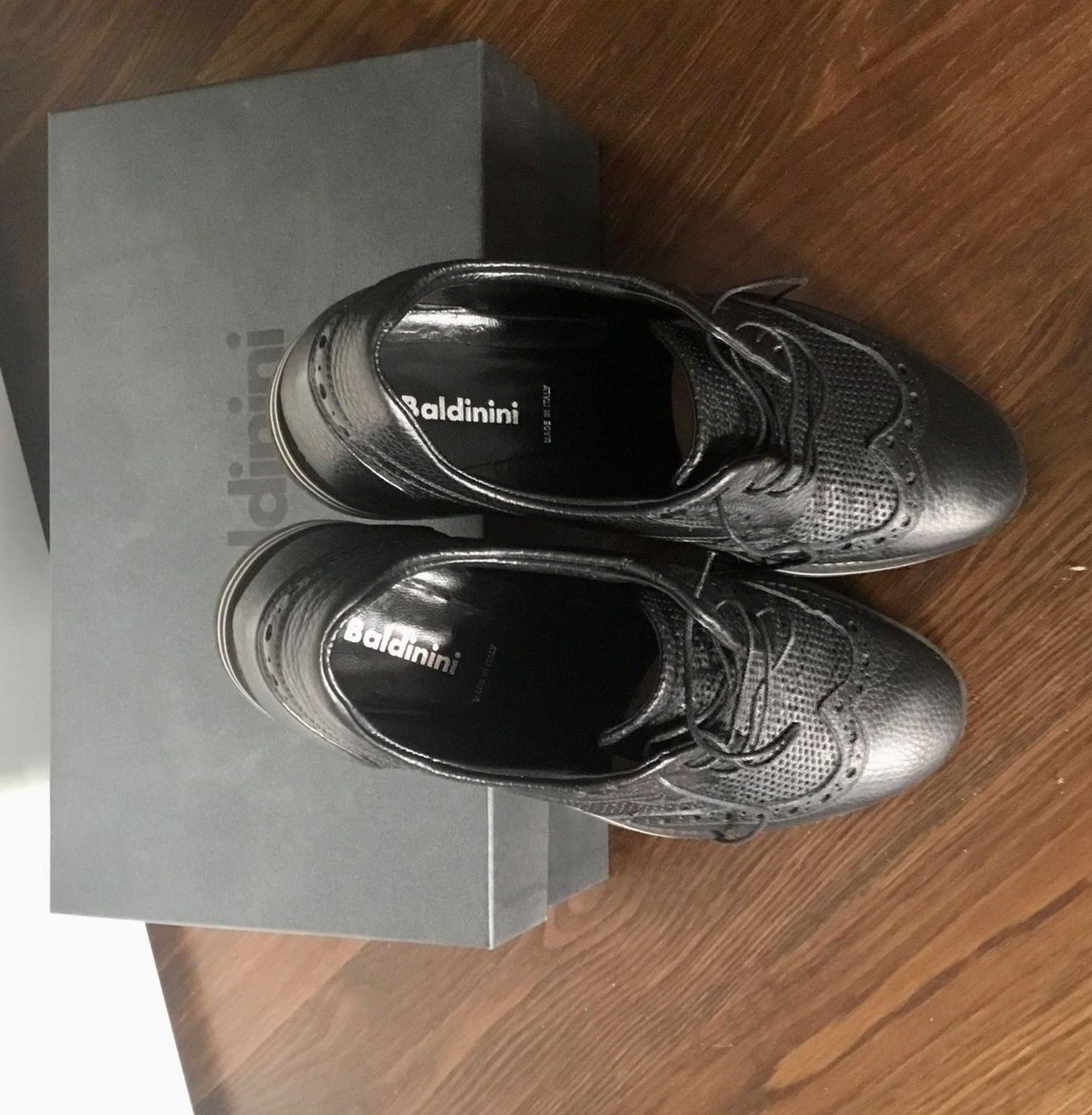 Herrenschuhe: Baldinini black lace up shoes – Neu (gemäss Beschreibung) aus Basel von 18Inspiration 4
