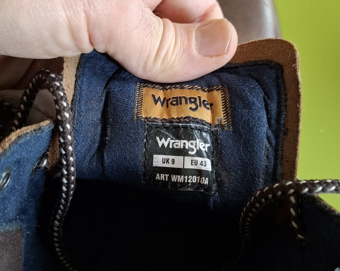 Scarpe da uomo: Wrangler leather boots - size 43 – Usato da Crissier venduto da Chino_20 3