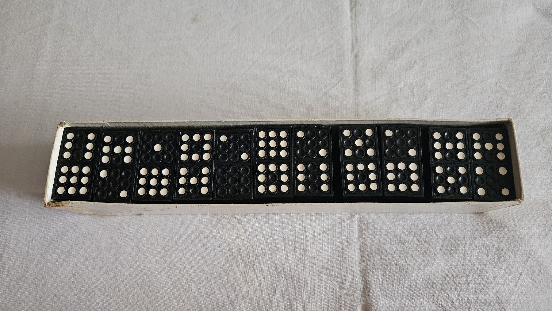 Spiele: Antikes Domino spiel aus den 60er – Gebraucht aus Ettingen von samiba 1