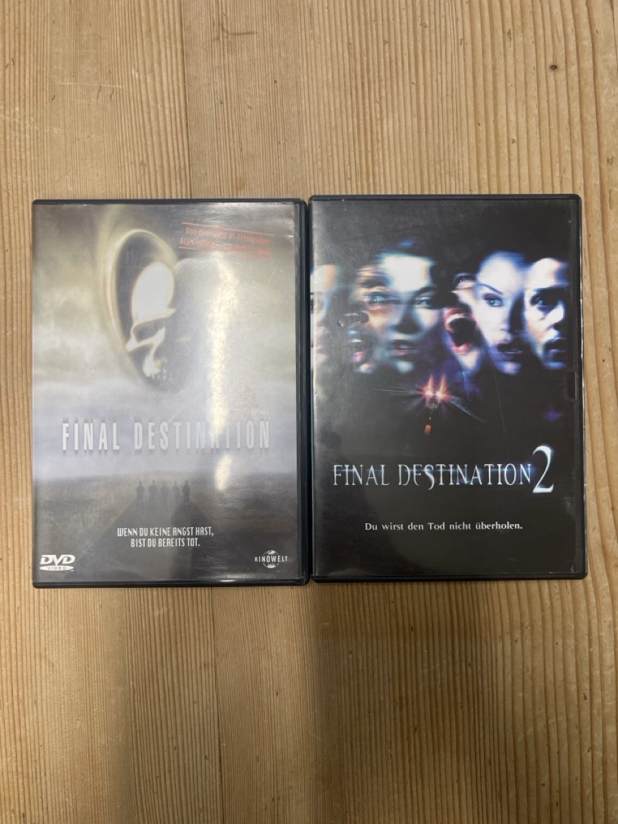 Tutti i DVDs: Filme DVD Final Destination 1 & 2 – Usato da Thun venduto da MischW