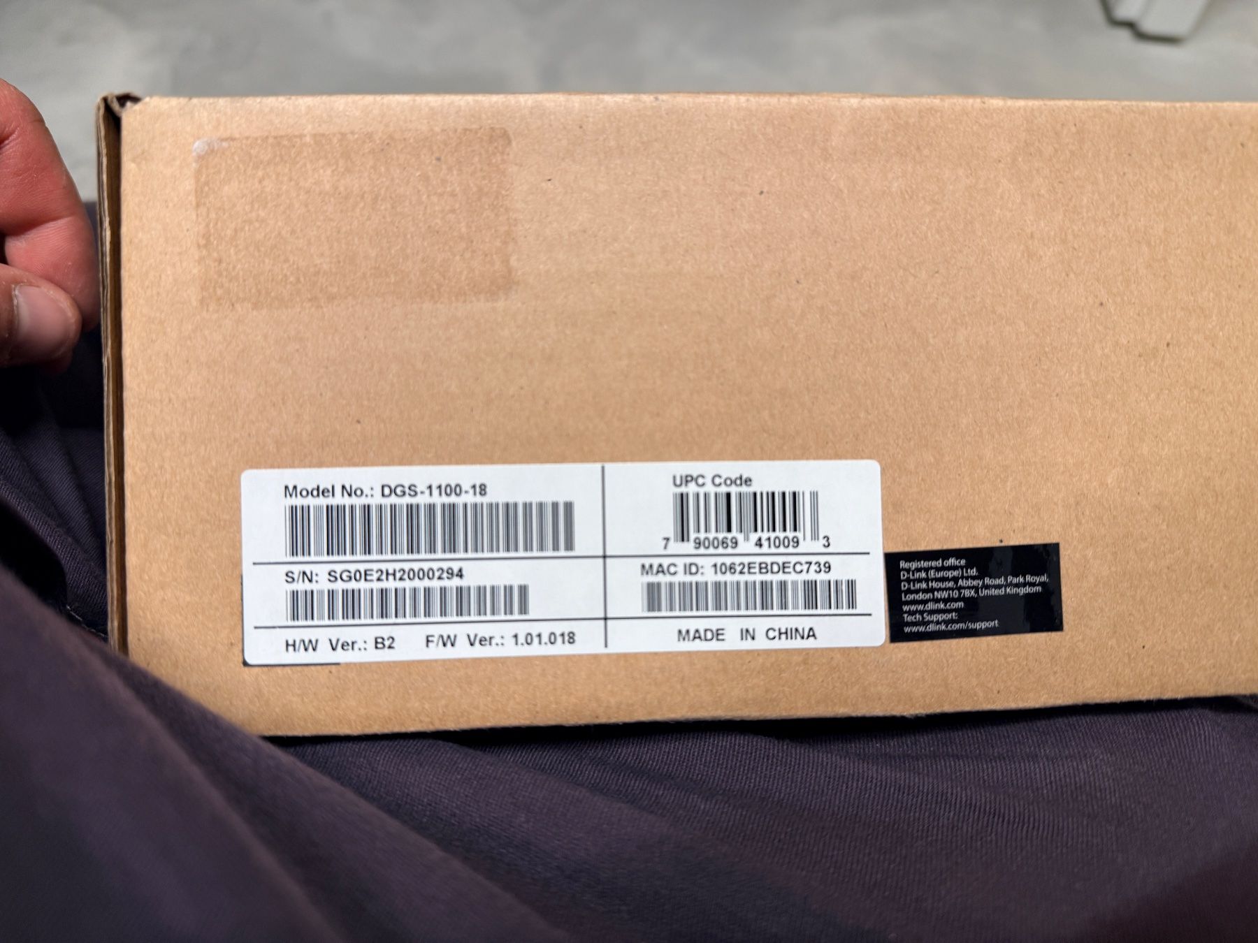 Hubs & Switches: D-Link DGS 1100-18 – Neu und originalverpackt aus Solduno von Kenny_G 1