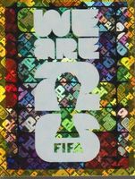 FIFA WORLD CUP 2026 Panini Sticker FCW 4 OFFICIAL  SLOGAN