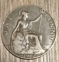 Seltene Münze 1 Penny 1912 – Ein Stück Geschichte