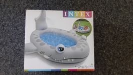 INTEX Planschbecken mit Wassersprühfunktion für den Sommer