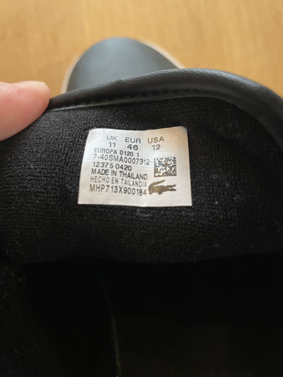 Lacoste Scarpe da uomo: Lacoste Sneaker Gr. 46 – Usato da Rotkreuz venduto da Rajah 2