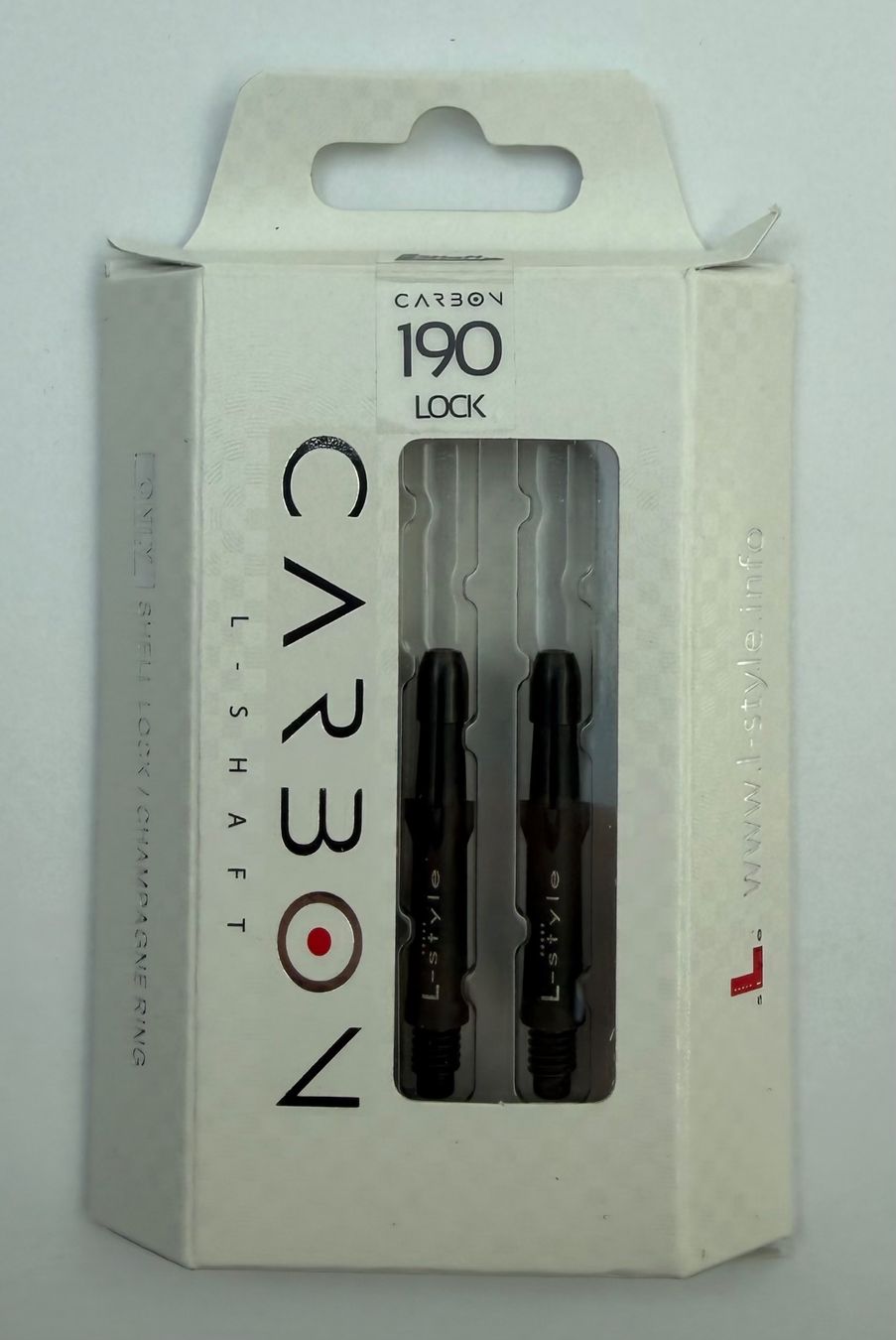 Jeux de fléchettes: L-STYLE L-SHAFT CARBON 190 – Neuf avec emballage d'origine à Zürich par Syossmen 1