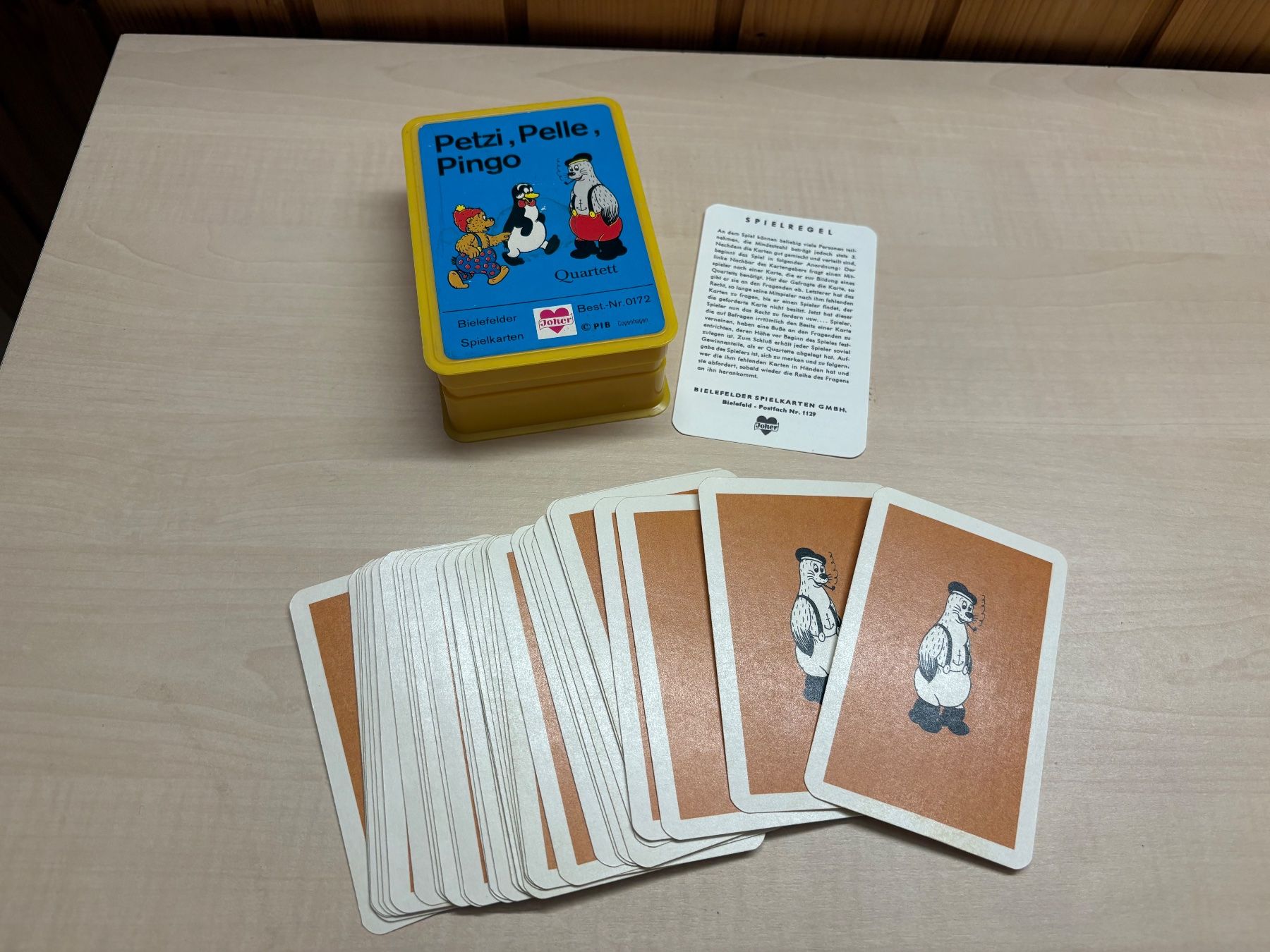 Giochi: Petzi, Pelle, Pingo / Quartett – Usato da Rümligen venduto da Sibill 4