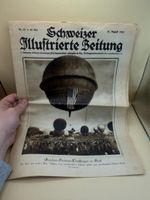 Schweizer Illustrierte Zeitung 1922 Luftfahrt