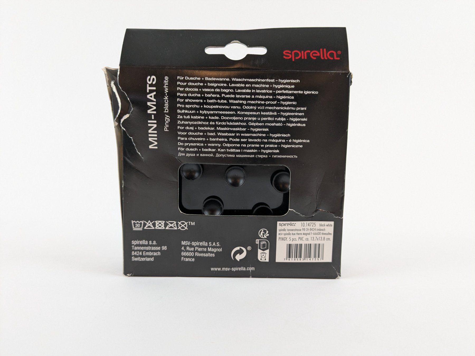 Tappetini fitness: SPIRELLA Mini Matte fürs Badezimmer – Usato da Thun venduto da Restwert_Thun 2