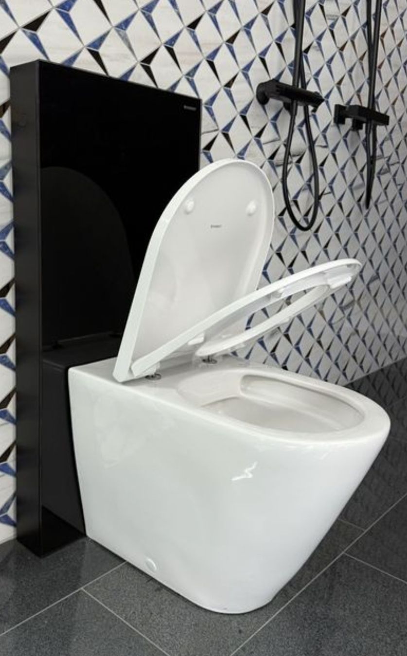 Geberit WC: Geberit Monolith + Stand WC, neuwertig – Nuovo (secondo la descrizione) da Wangs venduto da Cicco0 1