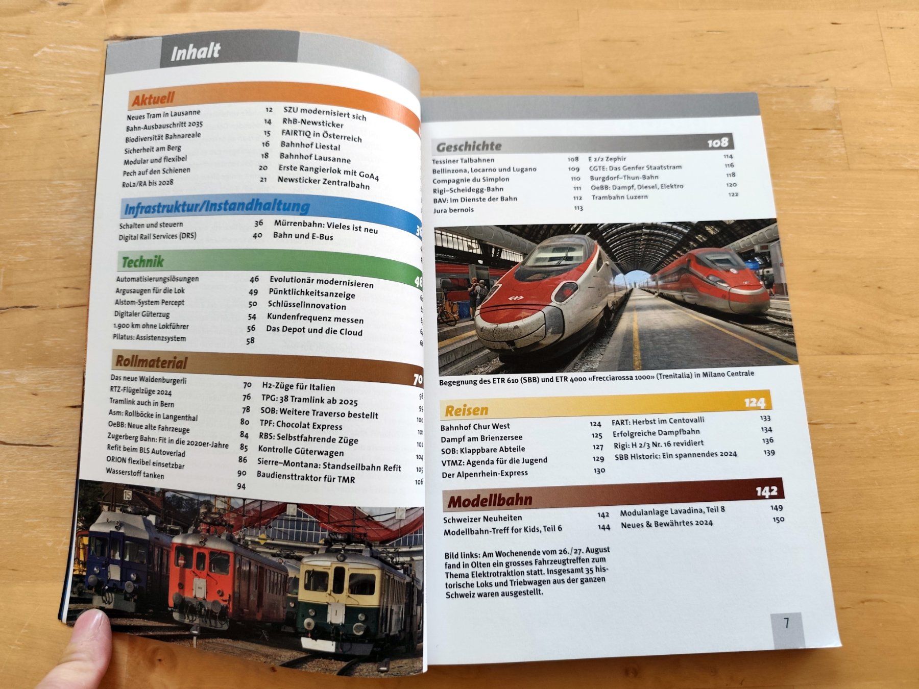 Livres: Bahn Jahrbuch Schweiz 2024 – D'occasion à Birrwil par dirtyoldtown 1