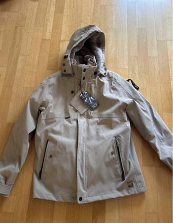 PME Legend Snowpack Parka beige Grösse XL neu mit Etikett