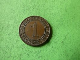Dt. Reich 1931 E, 1 Reichspfennig