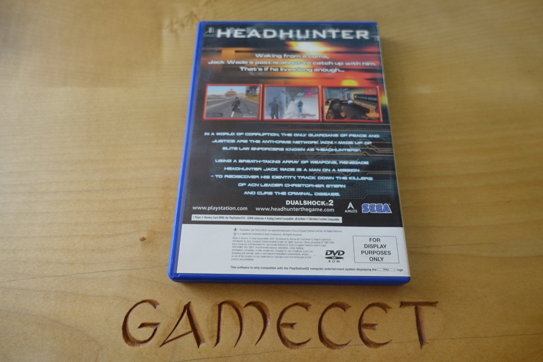 Sony Giochi: Headhunter - Promo-Version – Usato da Steinach venduto da Gamecet 2