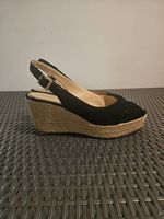 Paloma Barceló Espadrilles-Sandaletten, Schwarz, Gr. 40
