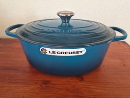Le Creuset ovaler Bräter Deep Teal 31 cm / NP: 469.- Fr.