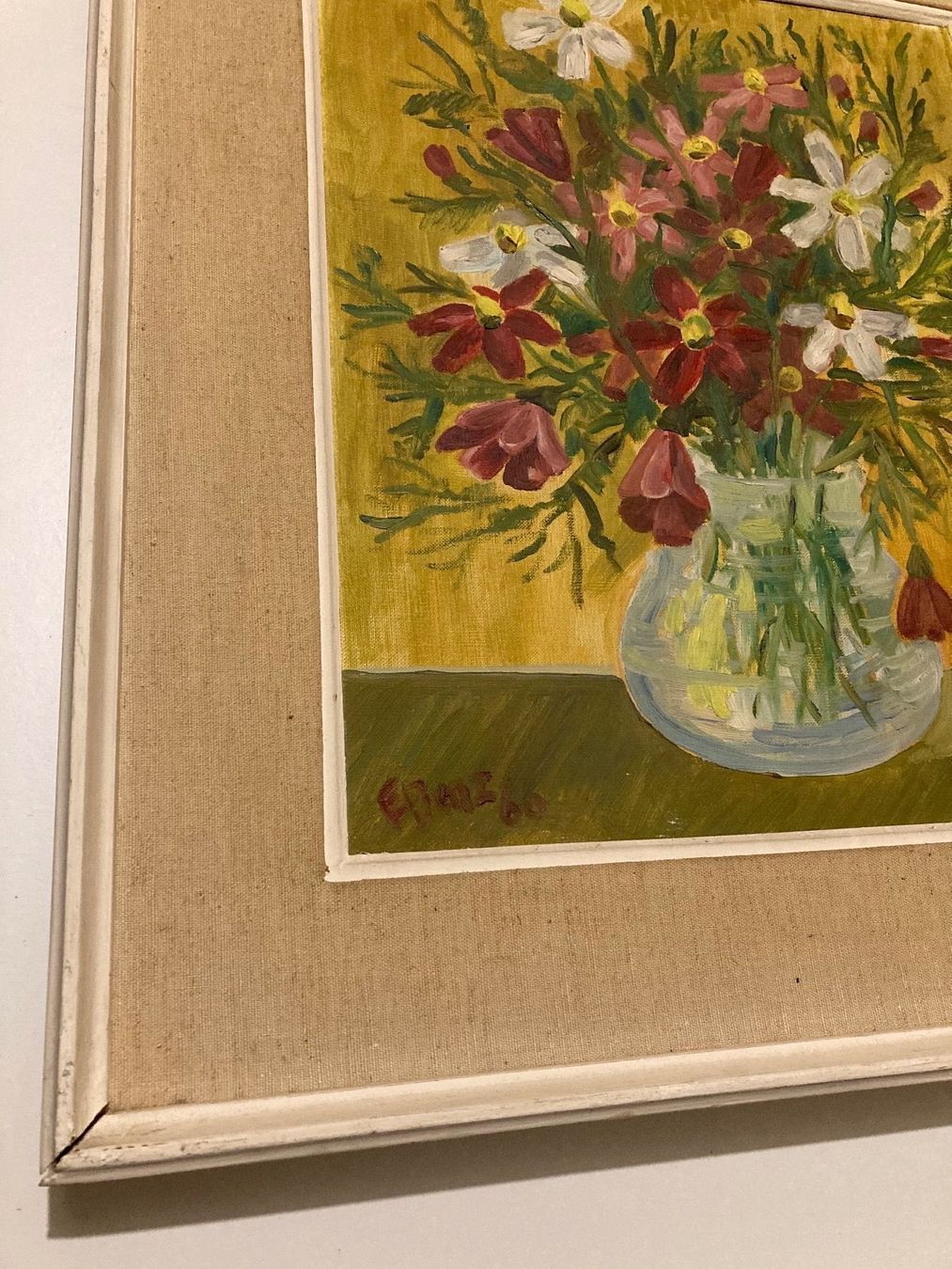 Dipinti: E. Benz 60 Stilleben Blumen signiert – Usato da Hirzel venduto da pjn_d7xp 1