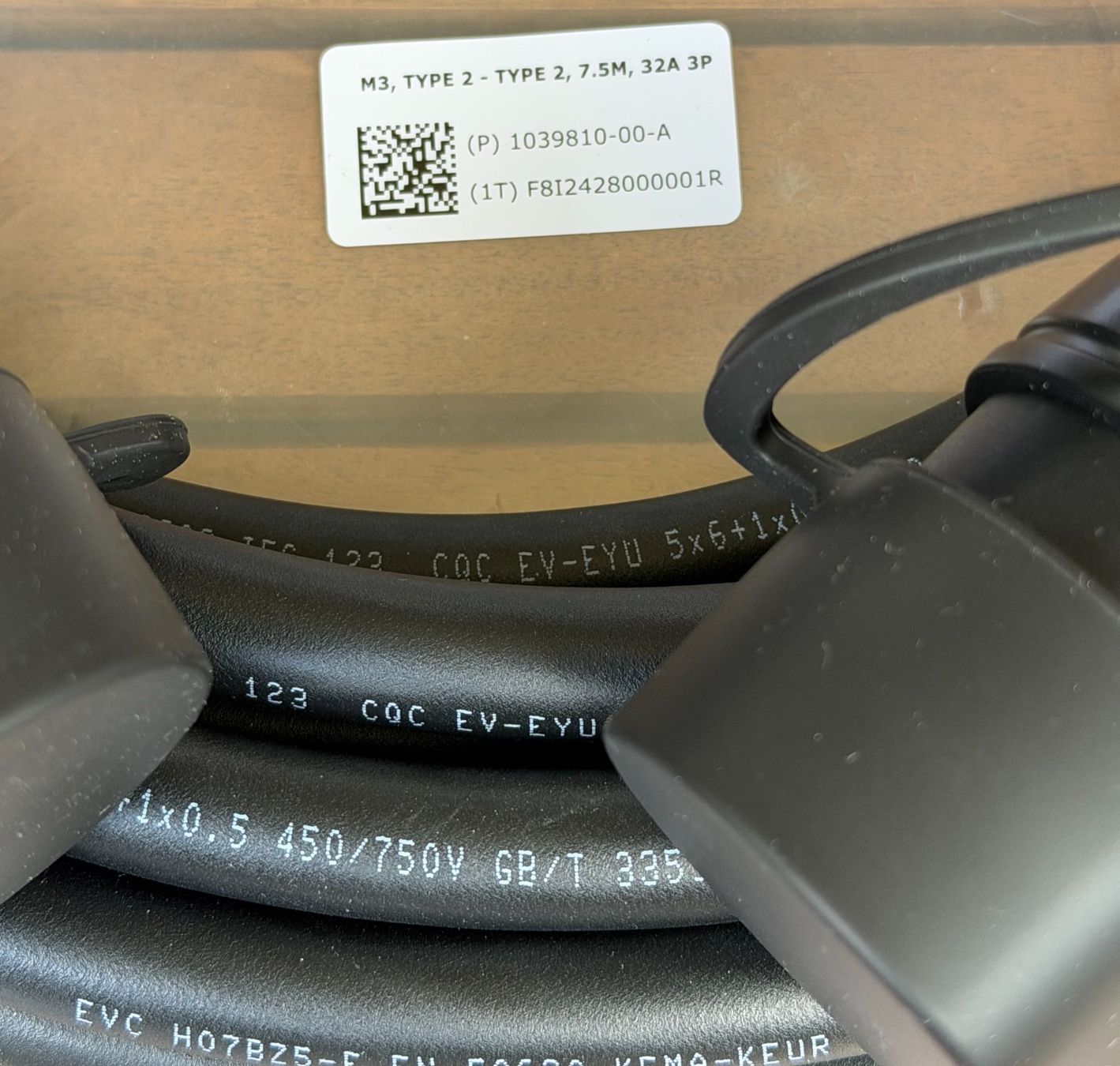 Cavi: Neues Ladekabel Type 2 Mode 3 32A 3P 7.5m VOLEX – Nuovo (secondo la descrizione) da Ballwil venduto da Goopher 4