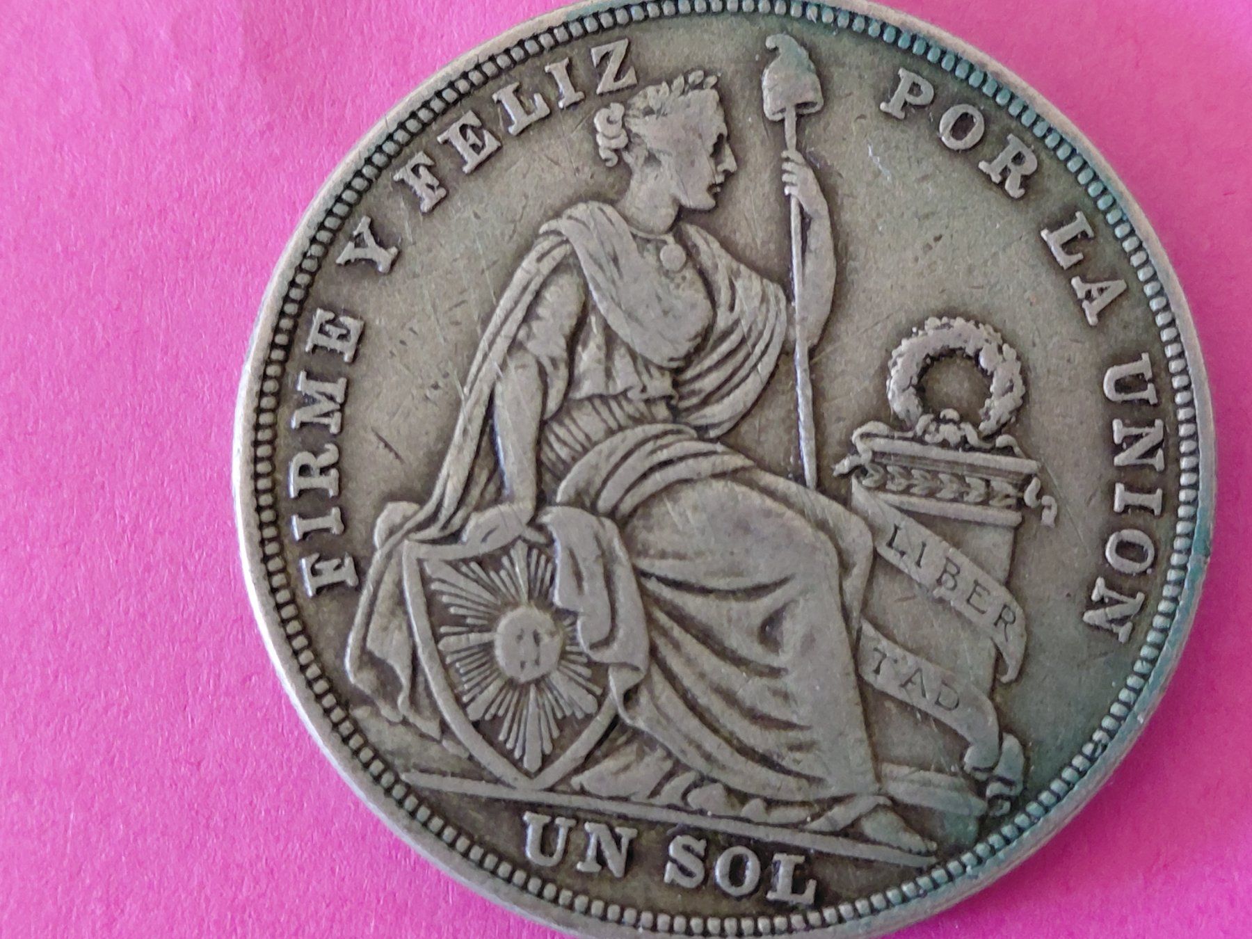 Tutti le monete: Silbermünze  1924 Peru 500er – Usato da Horw venduto da Onurb008