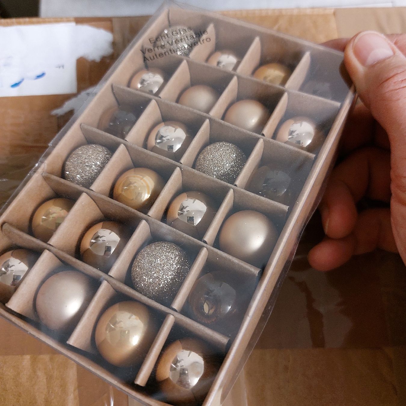 Tutte le decorazioni: Kleine Weihnachtskugeln. tadellos – Nuovo e nell'imballaggio originale da Freienbach venduto da Stuagert 1