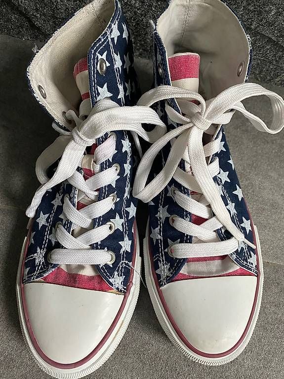 Scarpe da uomo: Schuhe Gr. 39 USA Flagge – Usato da Oetwil an der Limmat venduto da Prinzaessli123 1