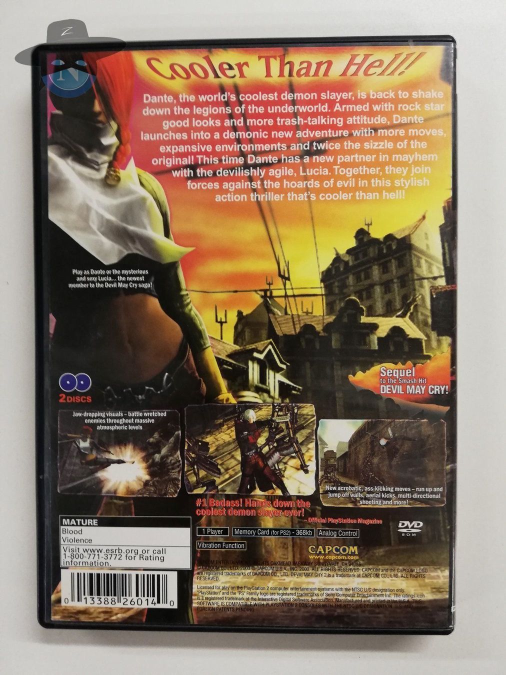 Sony Giochi: Devil May Cry 2              / USA / PS2 – Usato da St. Gallen venduto da zorro_dc 1